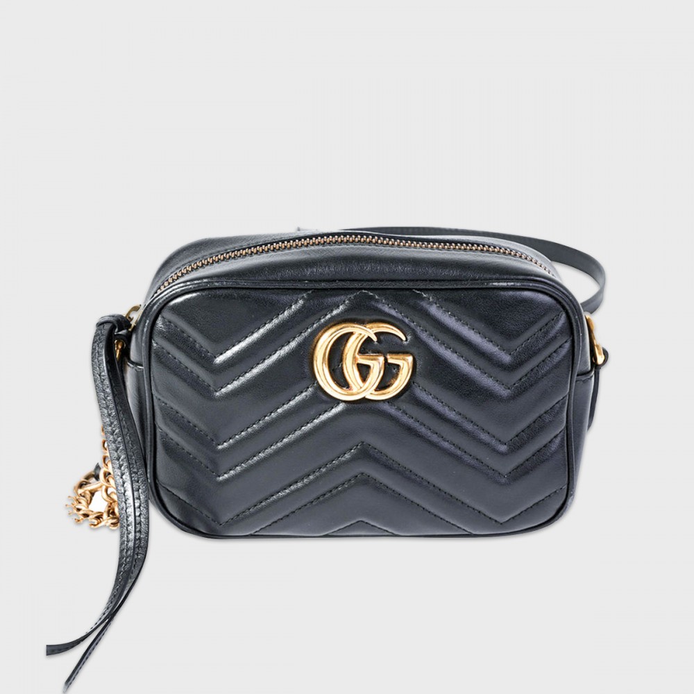 Gucci GG Marmont Quilted Mini Bag 