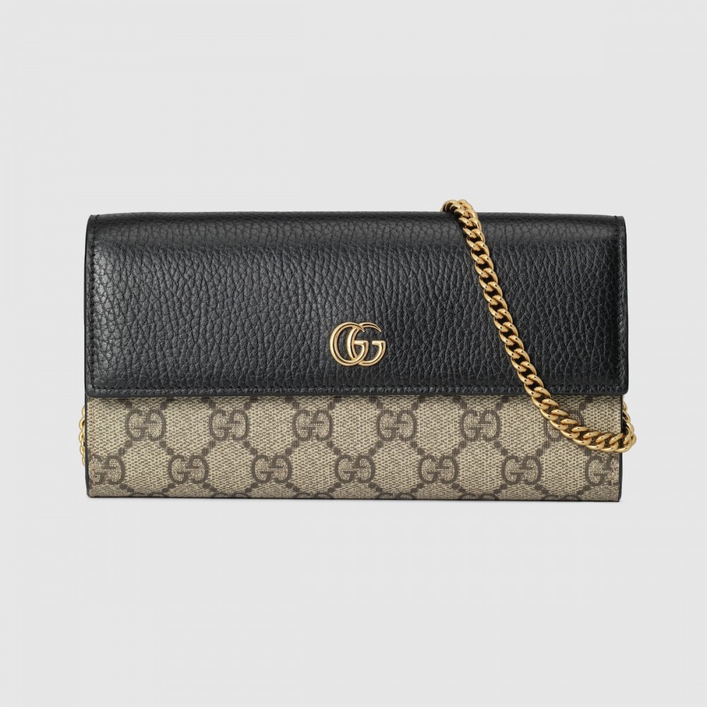 Gucci GG Marmont Chain Wallet 