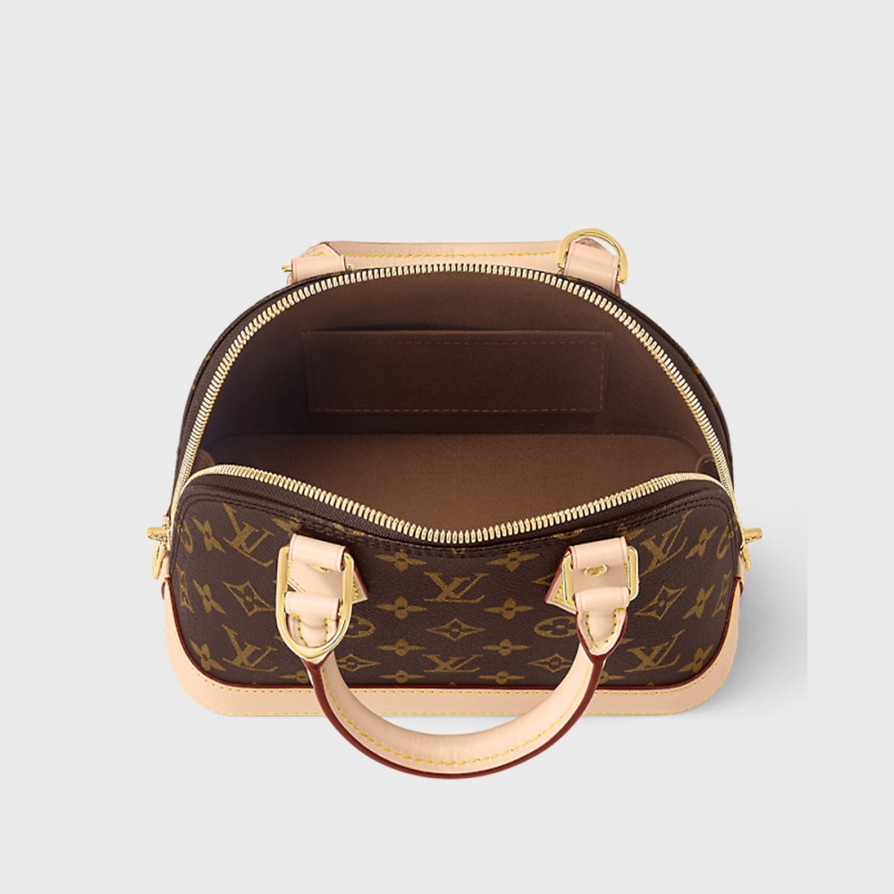 LV Alma BB Handbag With Gold-color hardware