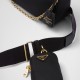 Prada Re-Edition 2005  Re-Nylon Versatile Bag With Metal Chain